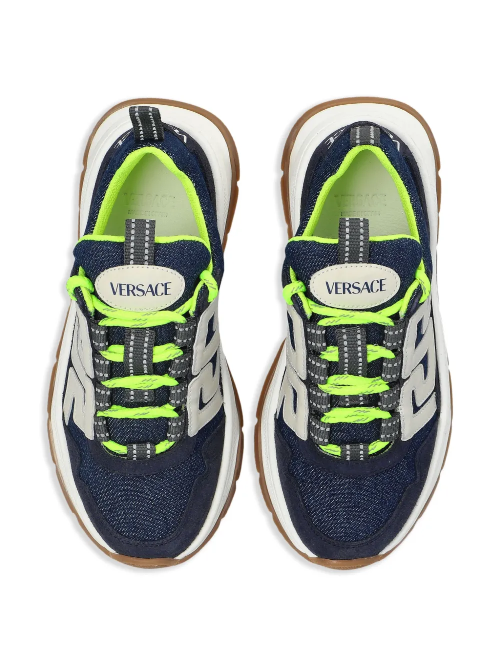 Versace Kids Pop Runner sneakers Blue