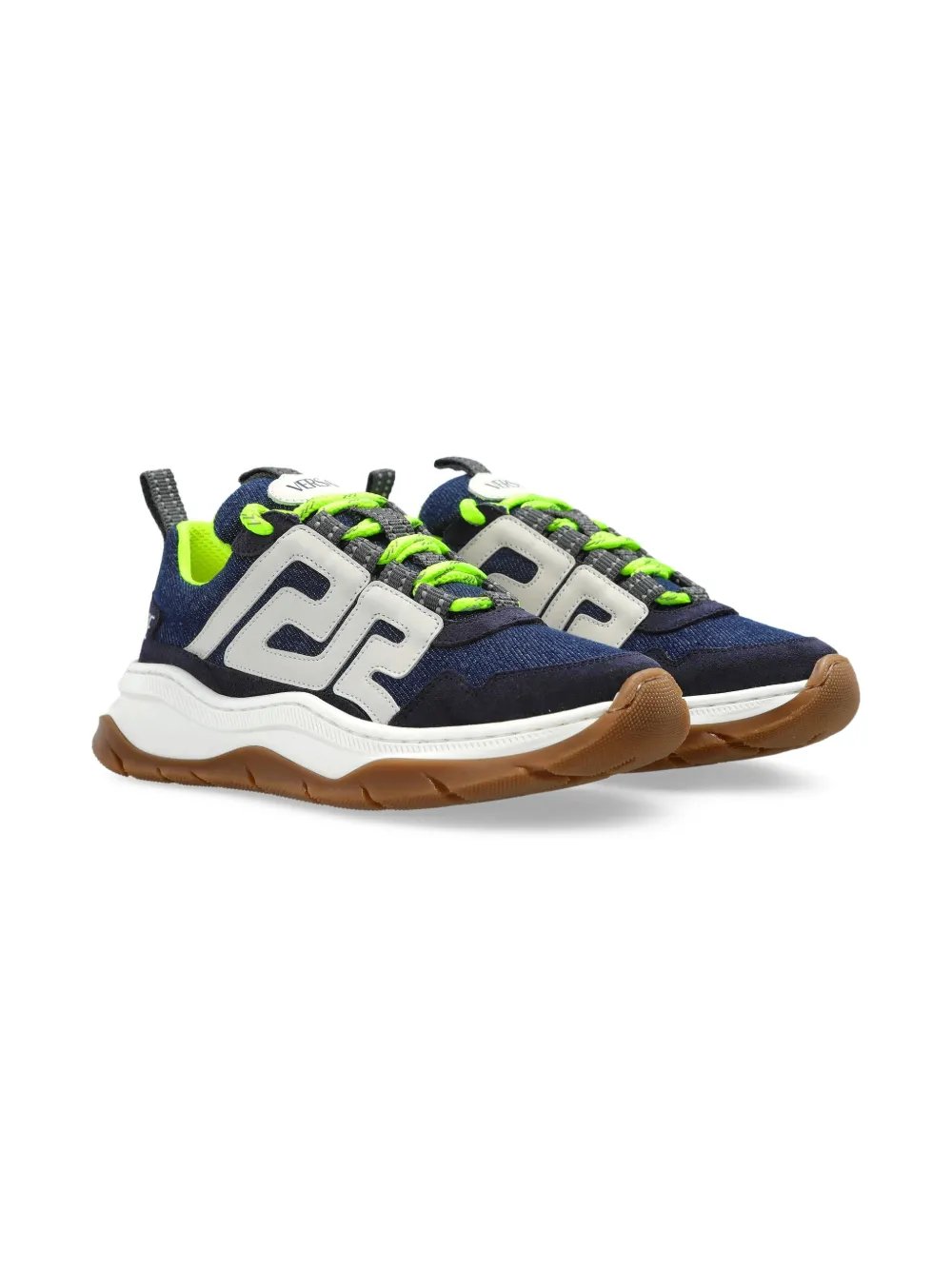 Versace Kids Pop Runner sneakers - Blauw