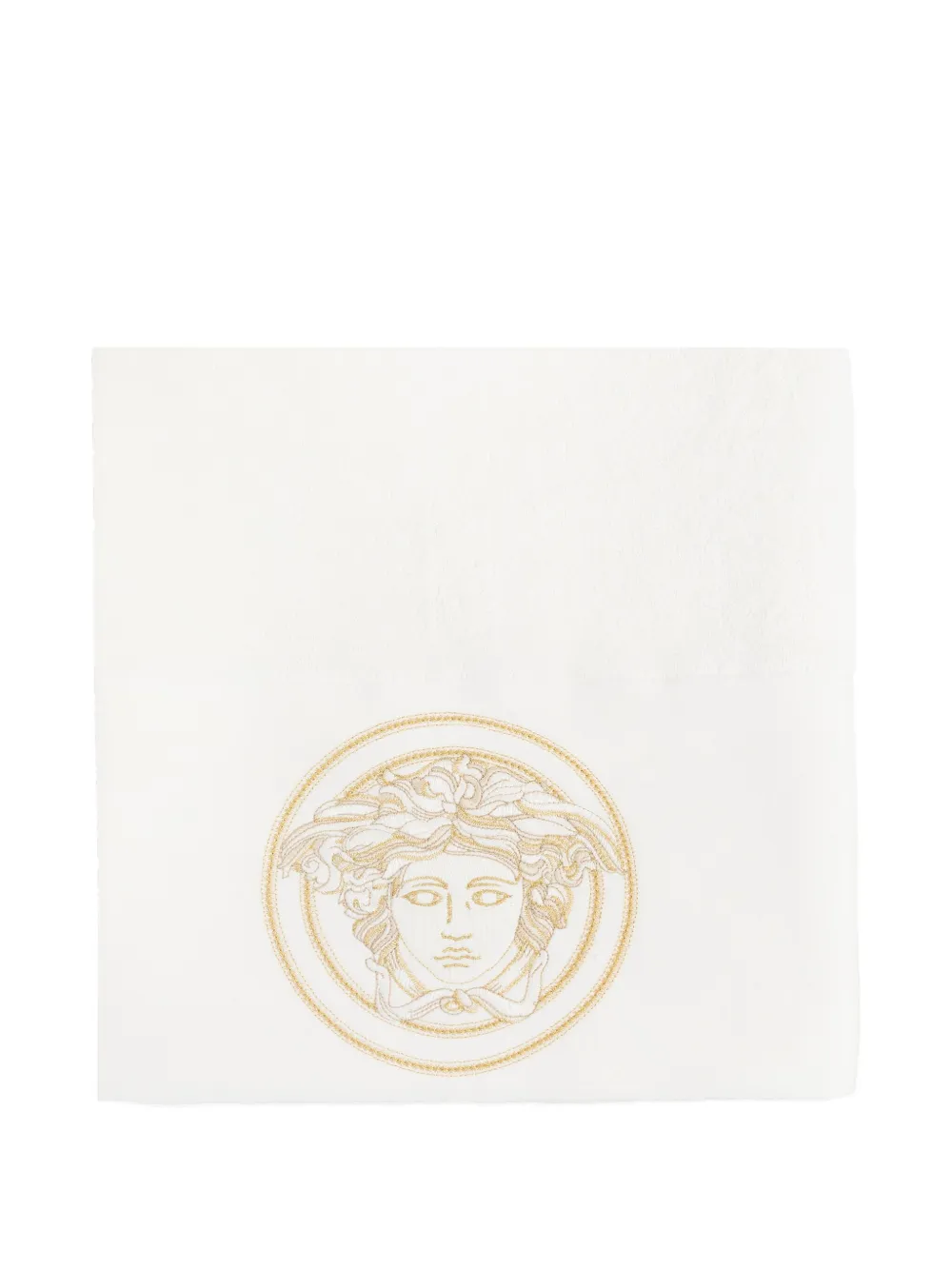 Versace Medusa towel | White | Image 1
