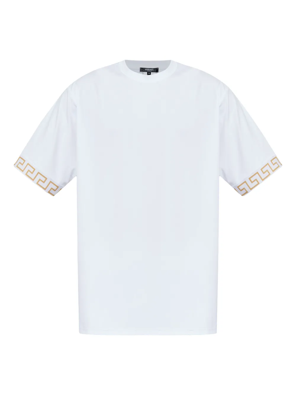 Versace playera con detalles en los puños | blanco | Image 1