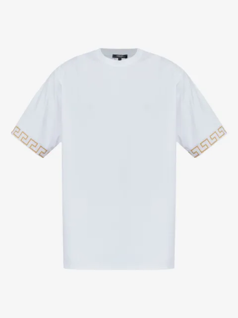 Versace playera con detalles en los puños