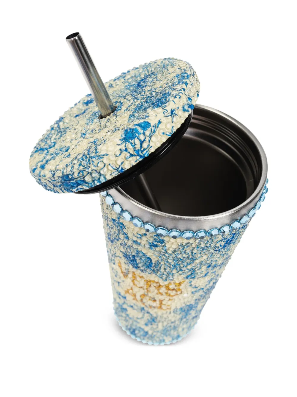 Versace Home logo-embellished Cup | Blue | FARFETCH ZA