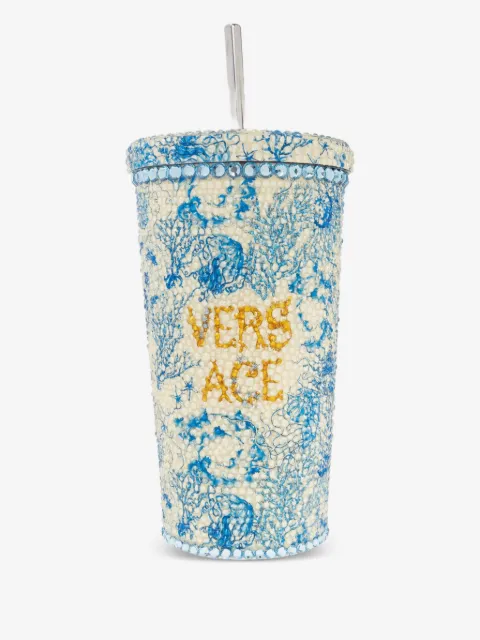 Versace Home gorra con detalle del logo