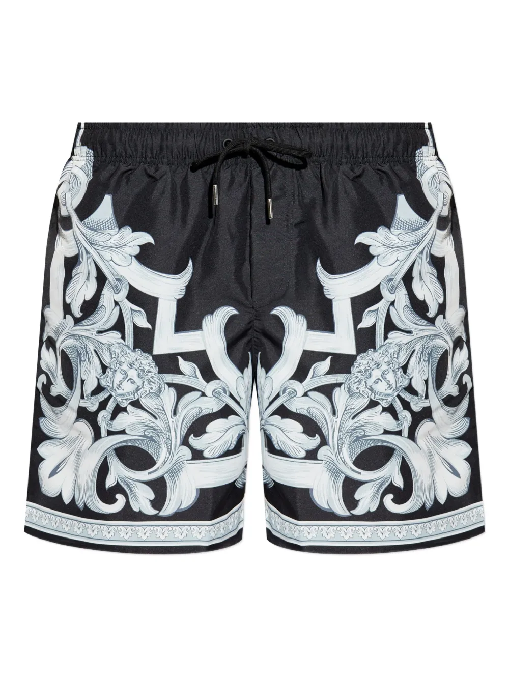 Versace バロッコ トランクス水着 - ブラック Versace バロッコ トランクス水着 - ブラック