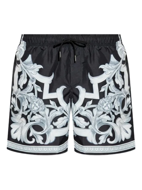 Versace Barocco-print swim shorts