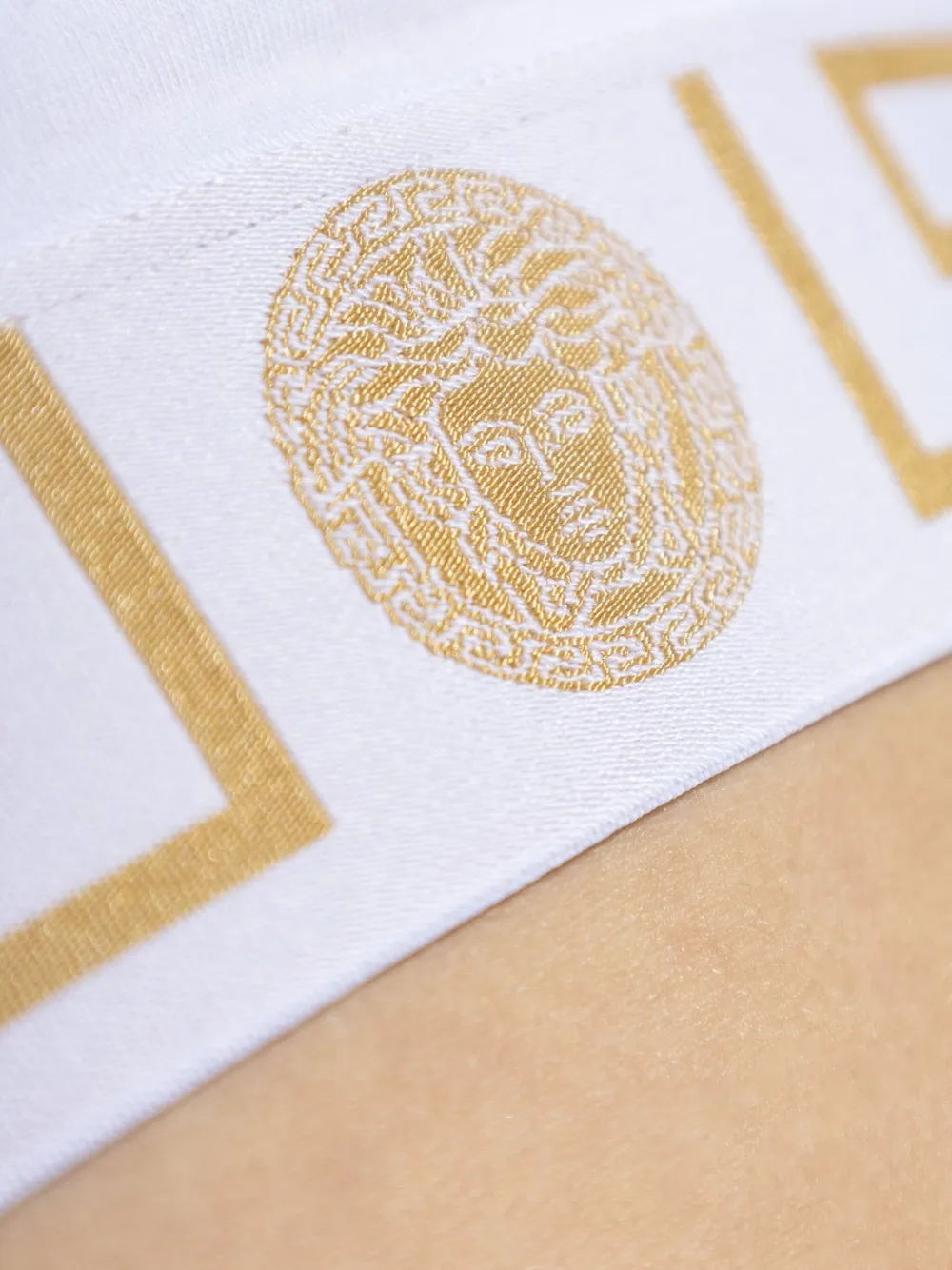 Versace Greca tanktop Wit