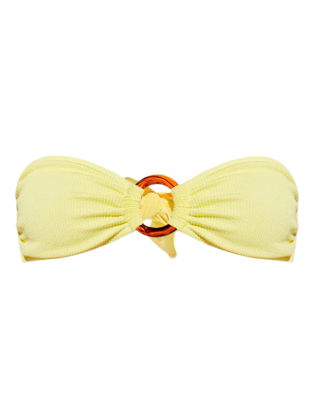 Melissa Odabash Bandeau bikinitop Geel