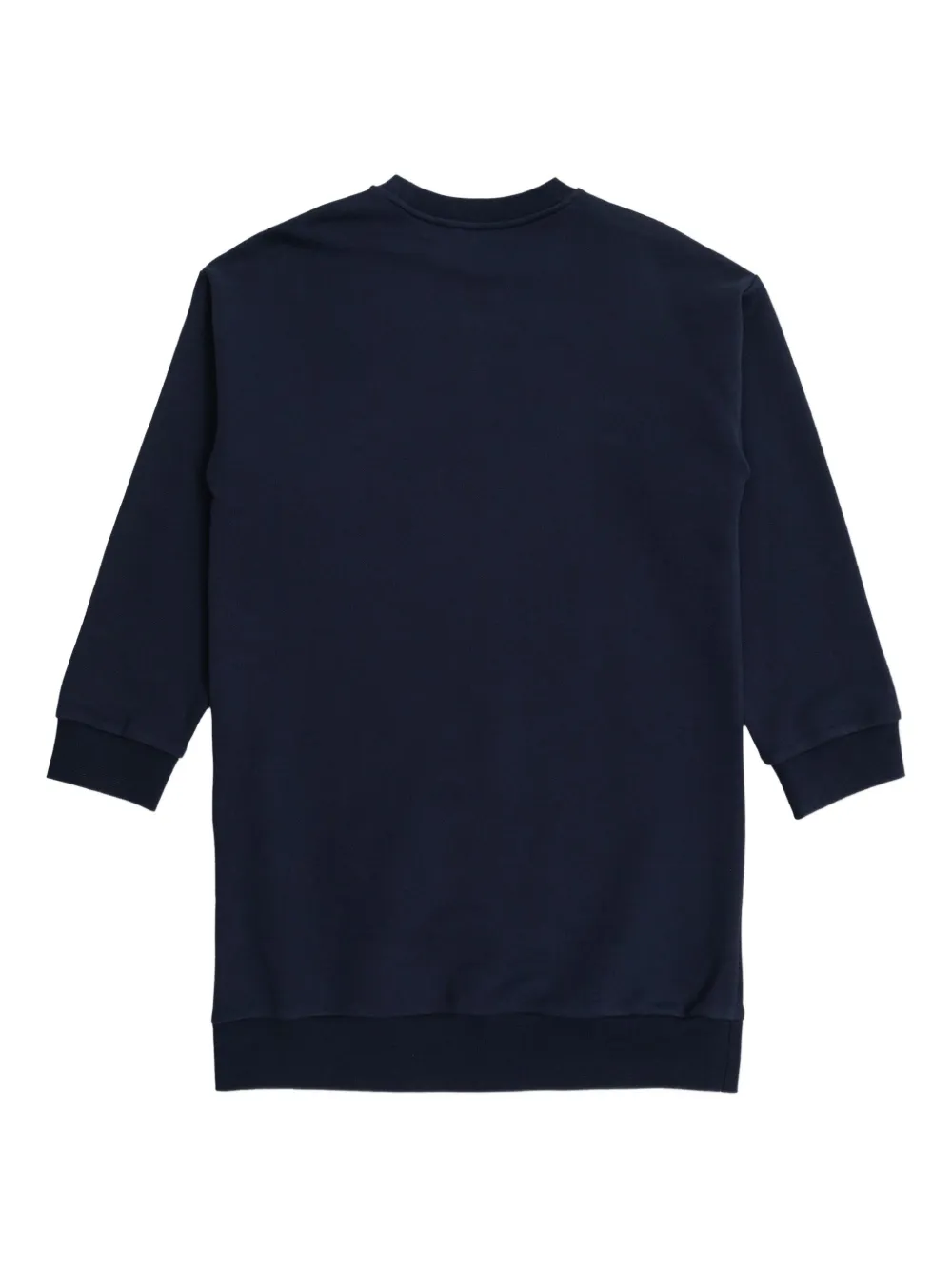 Versace Kids Jurk met logo van studs Blauw