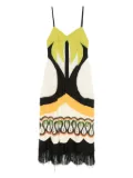 FARM Rio Coconut Tree-print midi dress - Neutrals