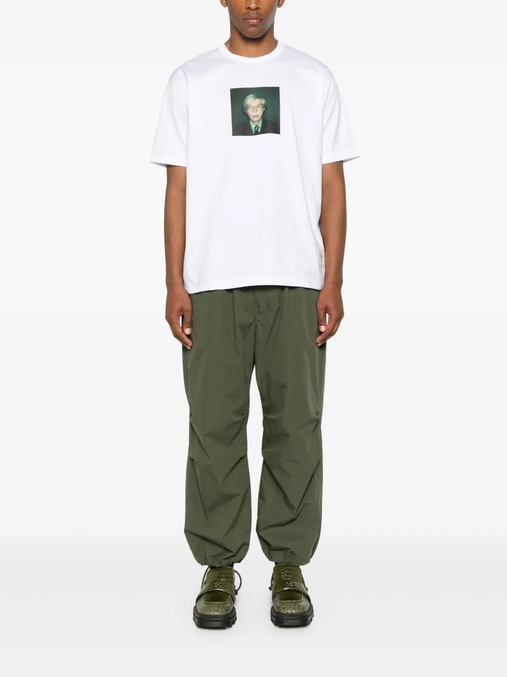 Junya Watanabe MAN Katoenen tanktop - Wit