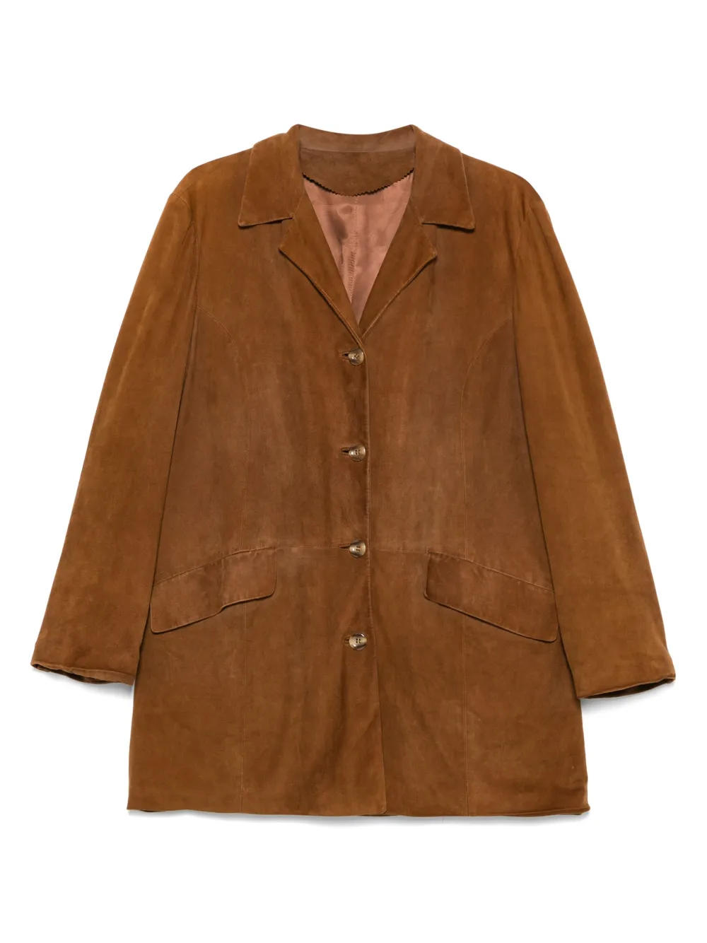 1990s pre-owned suede jacket