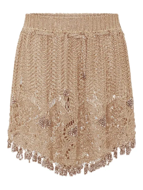 Rabanne crochet skirt