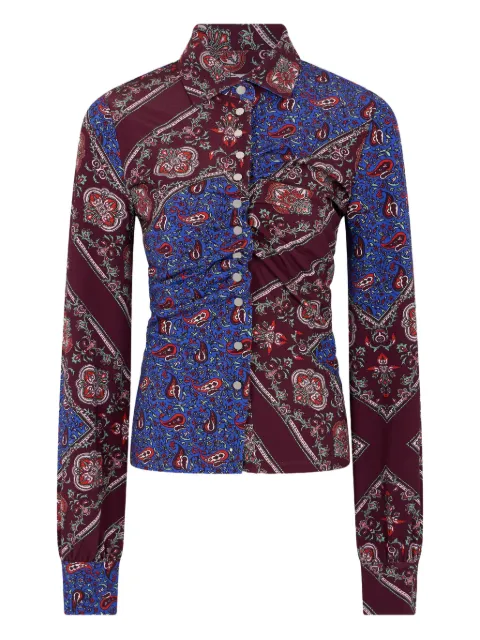 Rabanne paisley-print shirt