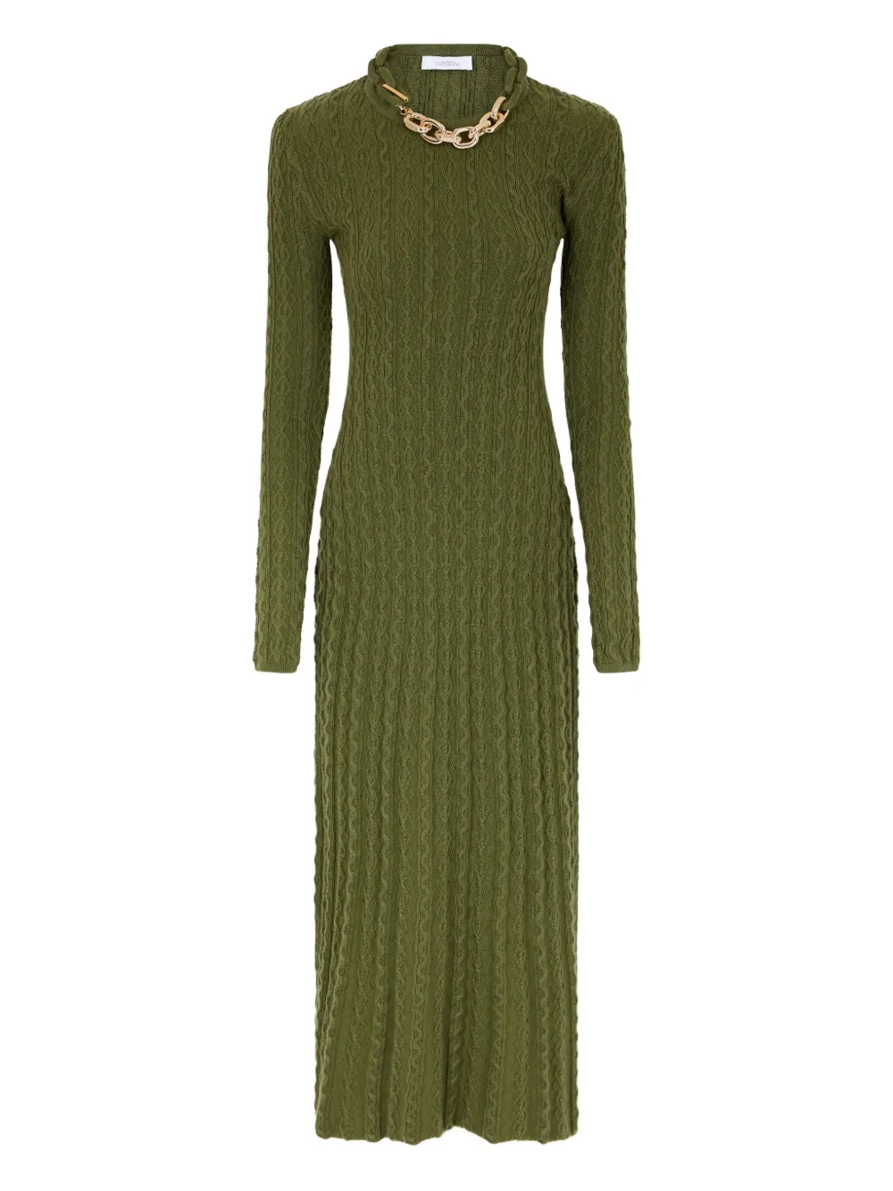 wool maxi dress