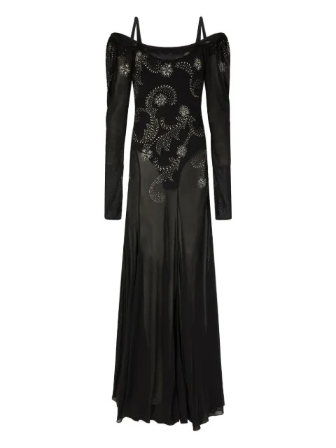 Rabanne jersey maxi dress