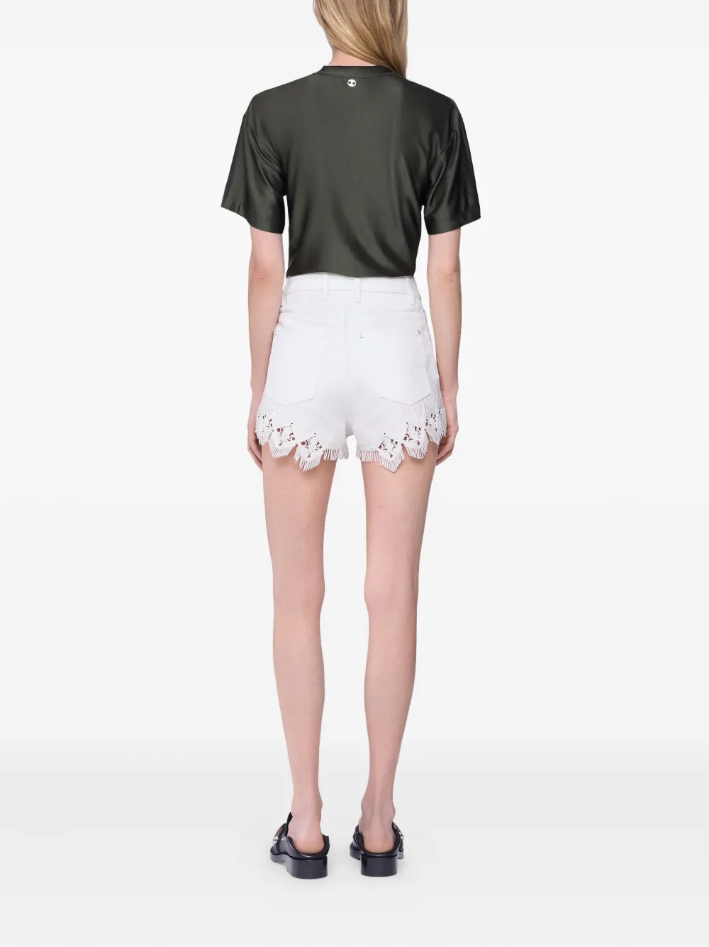 RABANNE CROPPED T-SHIRT