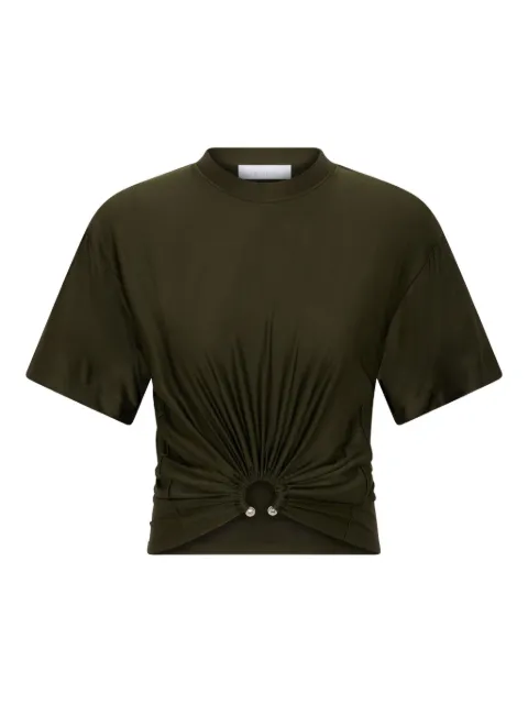 Rabanne t-shirt à coupe crop