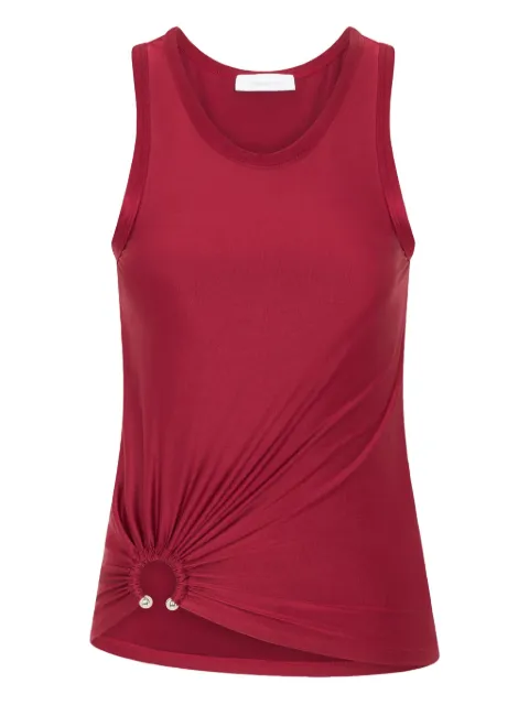 Rabanne ruched sleeveless top