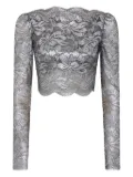 Rabanne cropped top - Silver