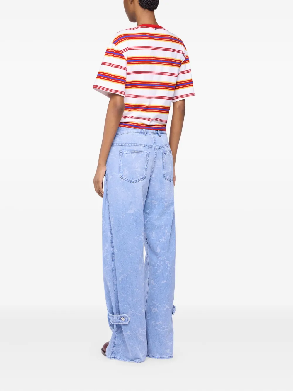 Rabanne Jeans met wassing Blauw