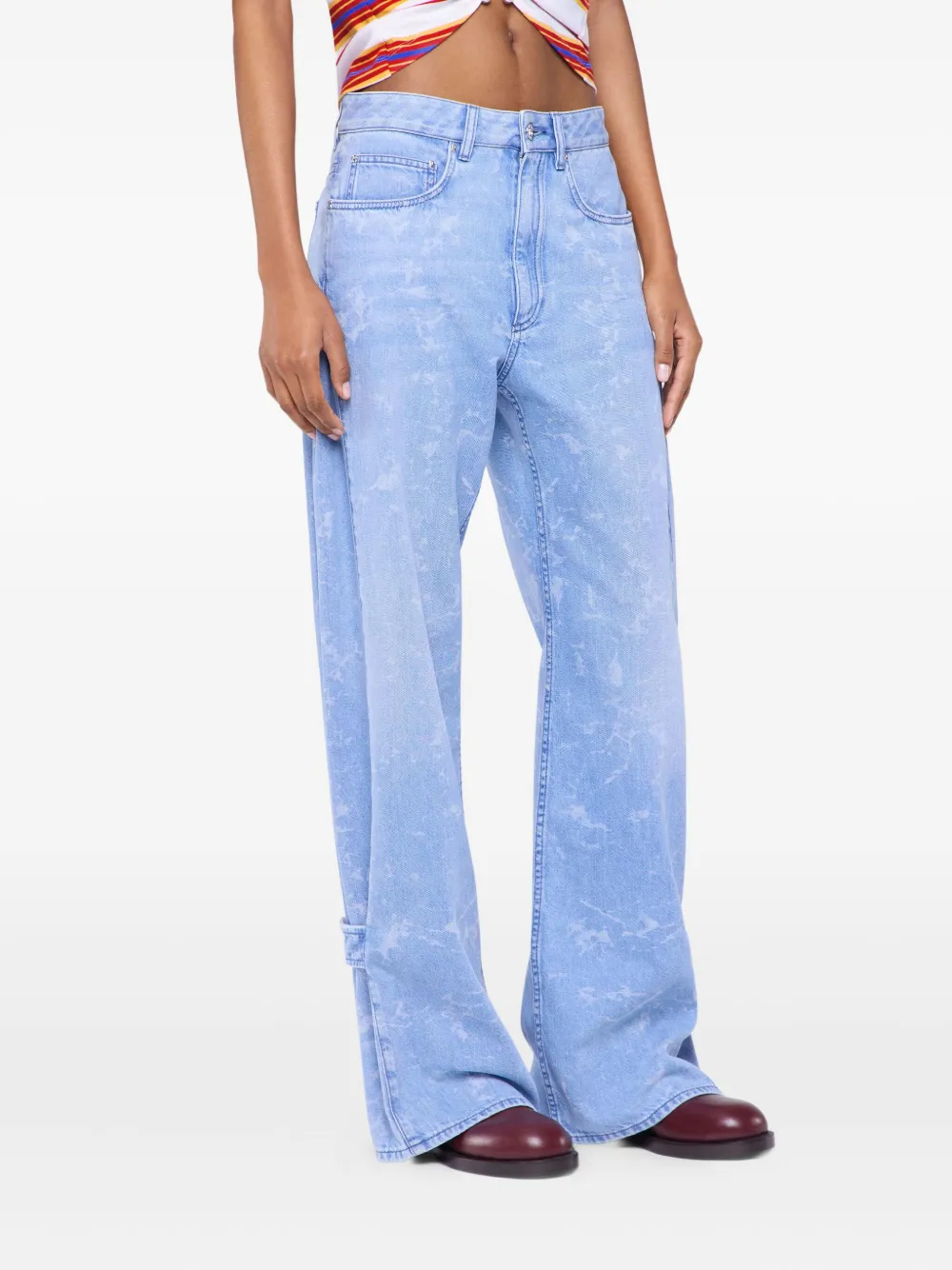 Rabanne Jeans met wassing Blauw