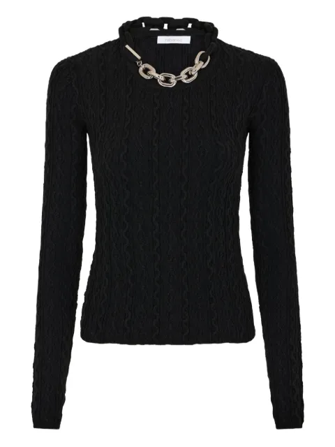 Rabanne chain-detail sweater