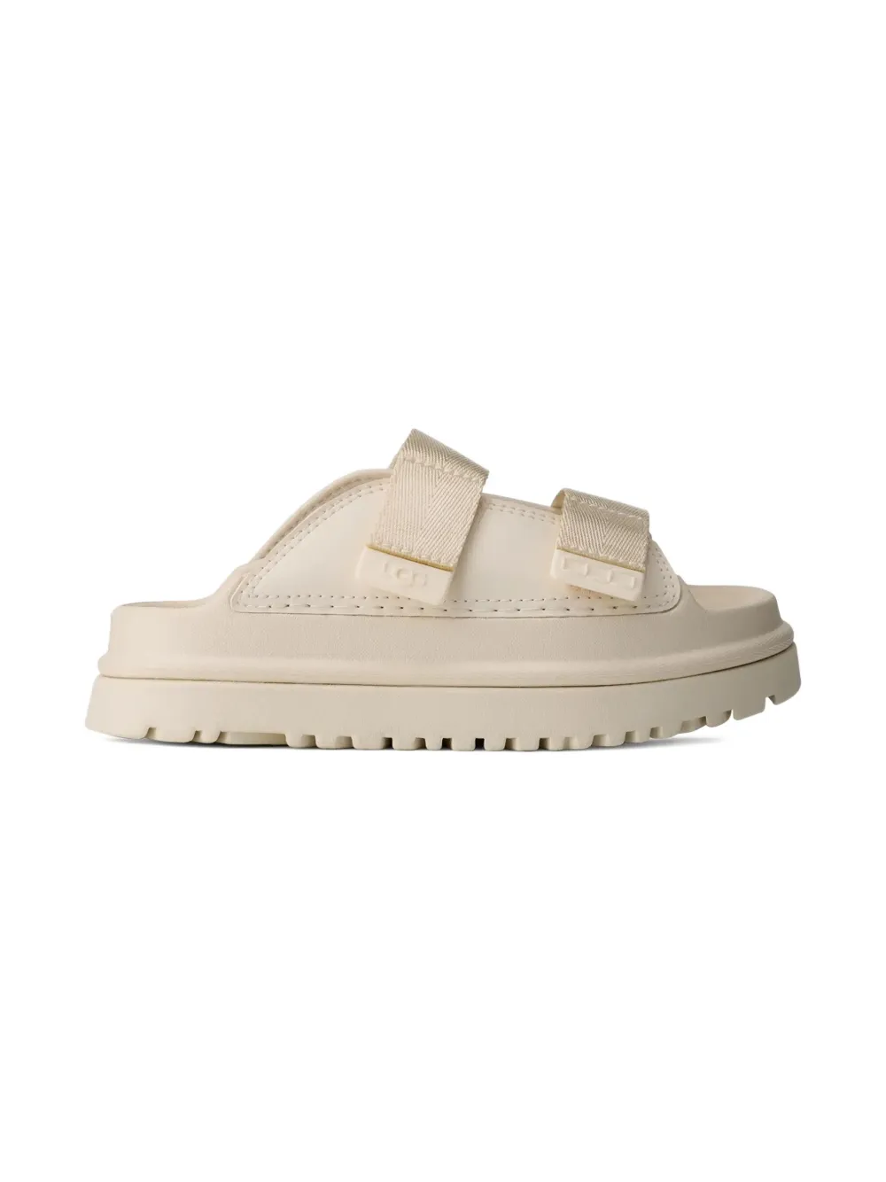 UGG Kids GoldenGlow double-strap slide sandals Neutrals
