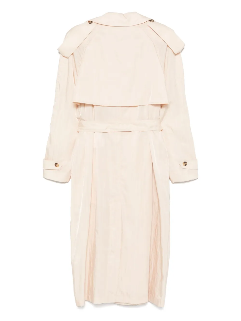 Shop Wardrobe.nyc Belted Trench Coat