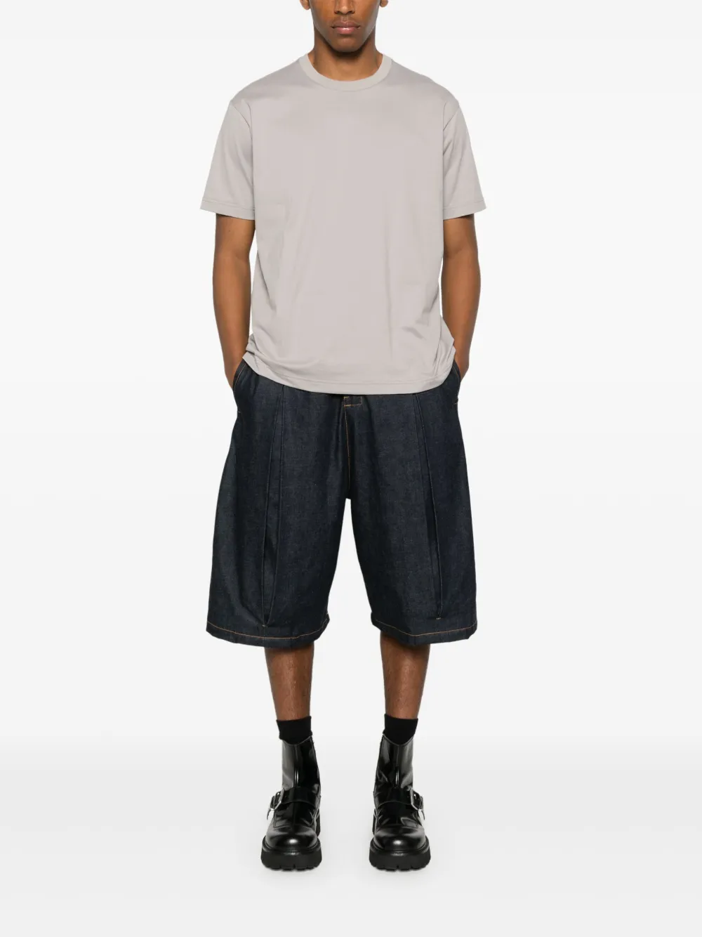 Junya Watanabe MAN Katoenen T-shirt - Grijs