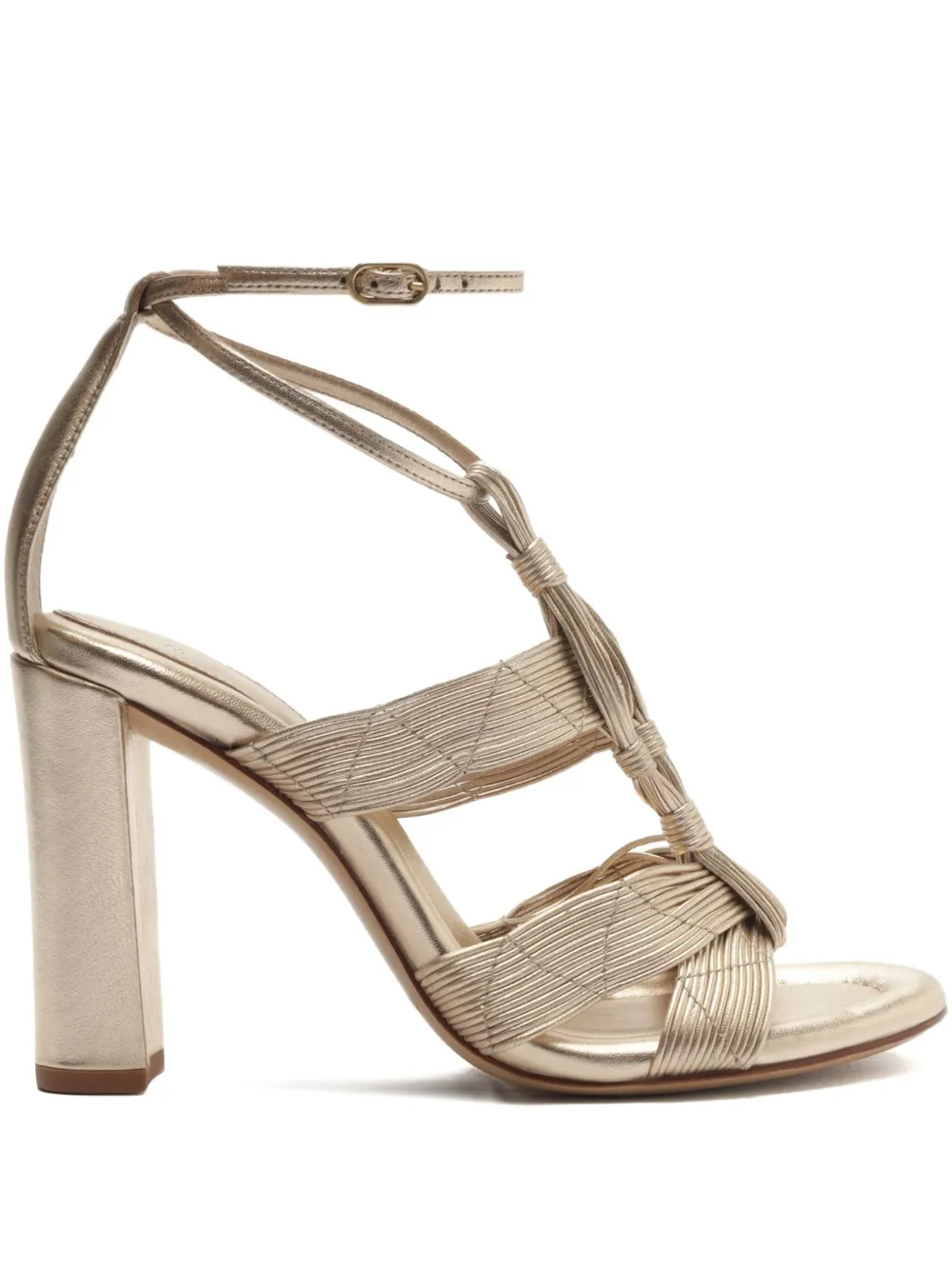 Alexandre Birman 90mm Olga sandals Gold