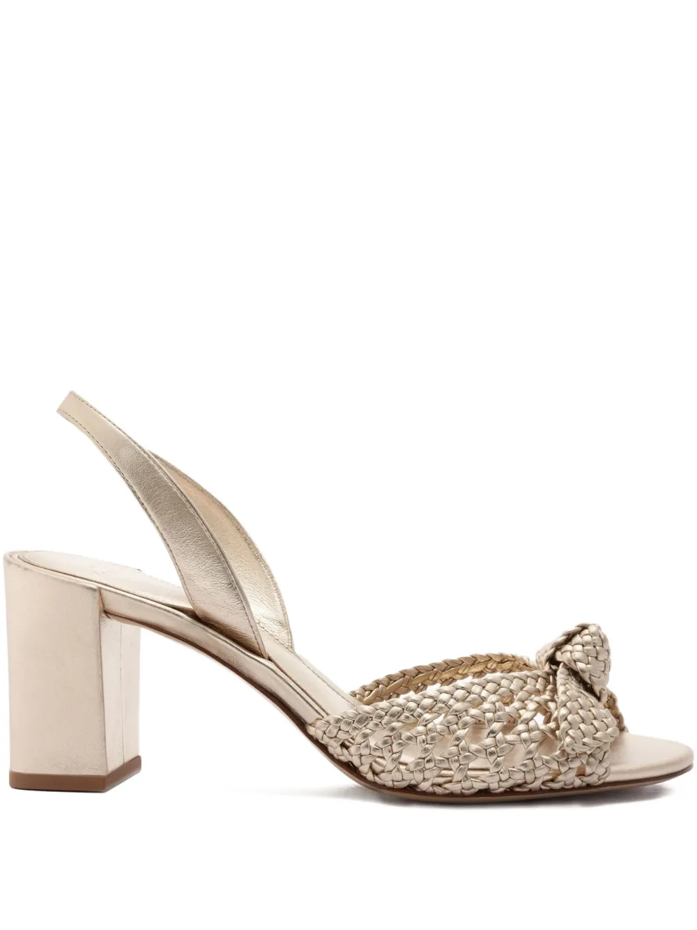 Alexandre Birman 75mm Easy Clarita sandals Gold