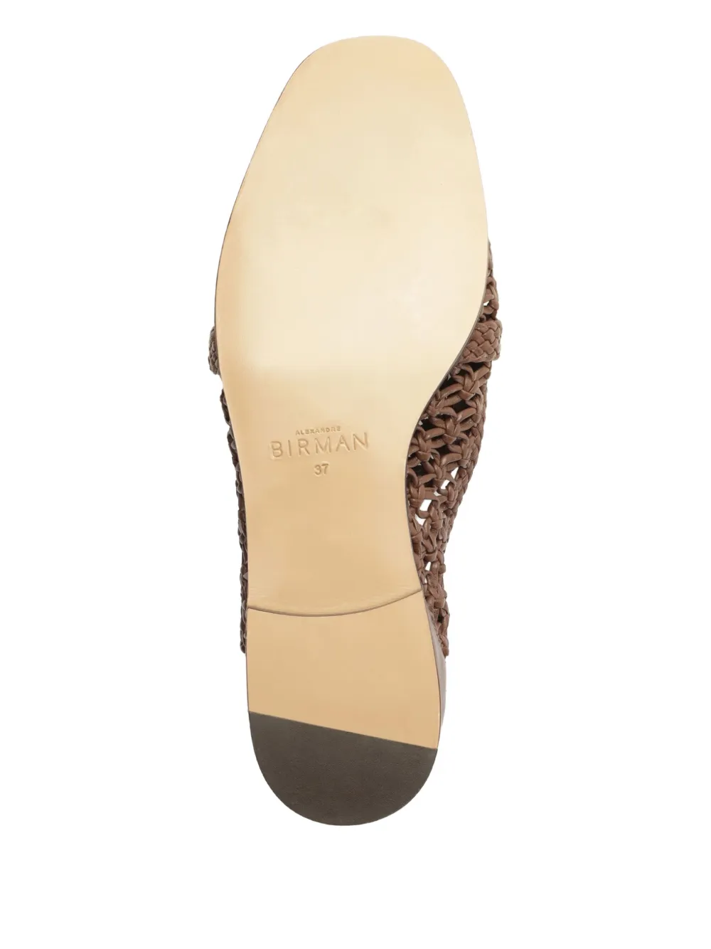 Alexandre Birman Jane Woven Leather Loafers In Multi