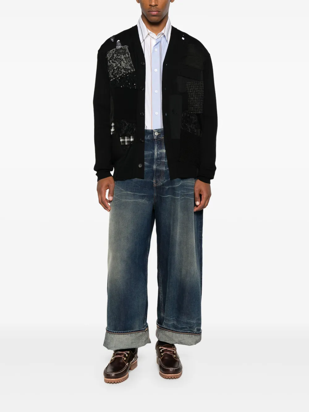 Junya Watanabe MAN panelled cardigan | Cardigans | Image 2