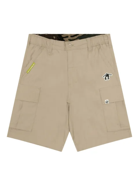 AAPE BY *A BATHING APE® logo-patch cargo shorts