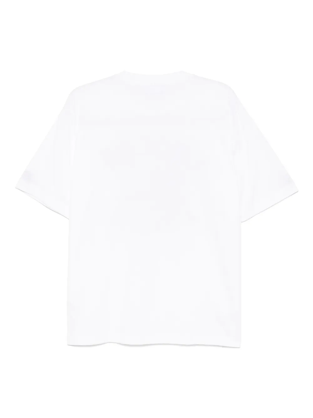 CHOCOOLATE x Russell Athletic T-shirt met logoprint - Wit