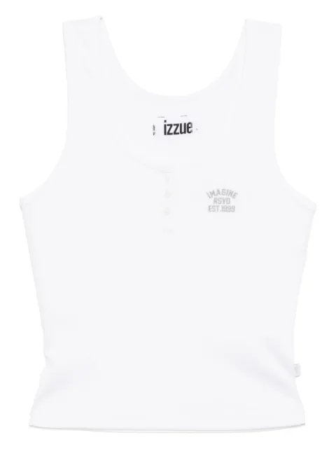 izzue ribbed tank top
