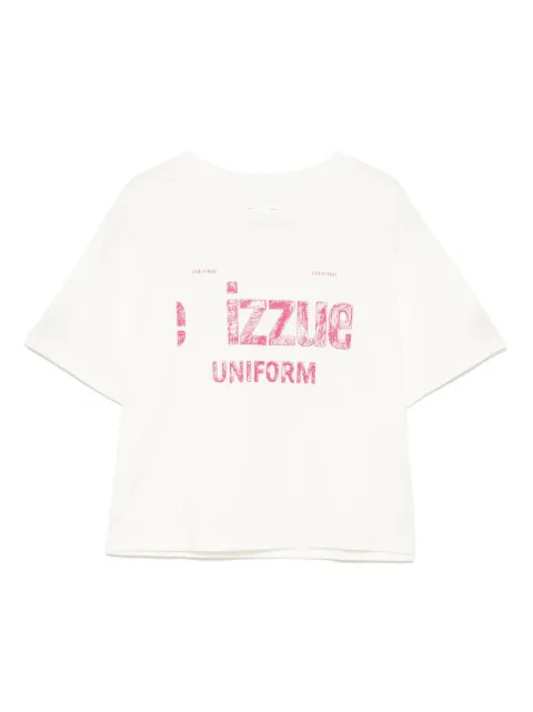 izzue logo-print T-shirt