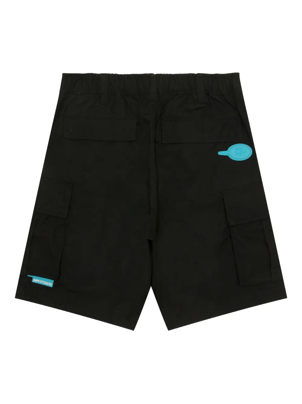 AAPE BY *A BATHING APE Shorts met cargo zak - Zwart