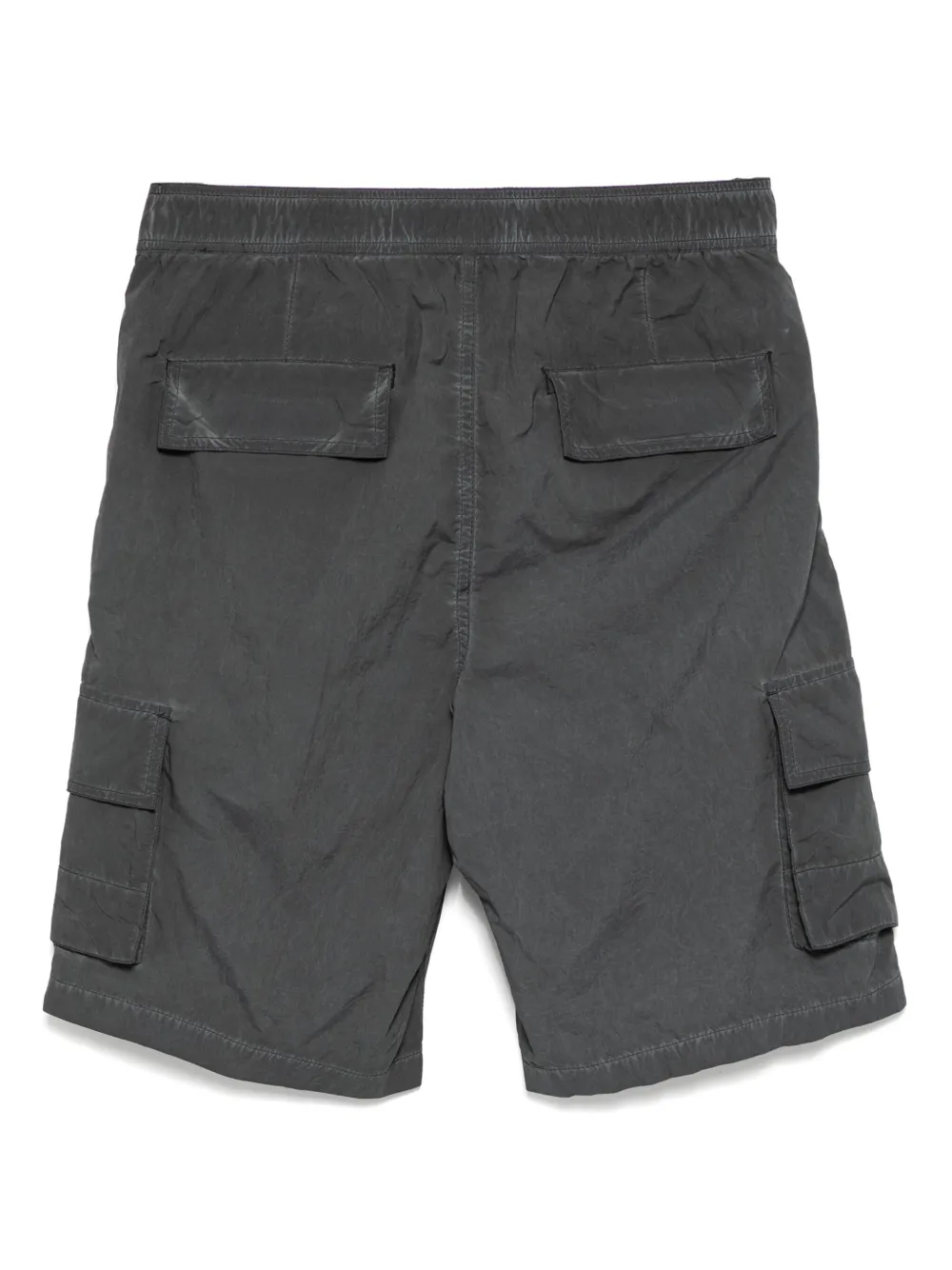 Izzue Cargo shorts met logopatch - Grijs
