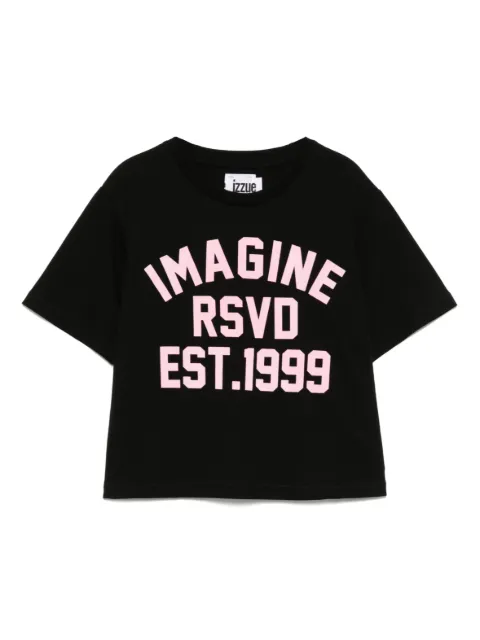 izzue logo-print T-shirt
