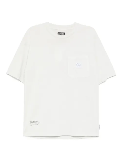 Izzue t-shirt à patch logo - Blanc - izzue - Modalova