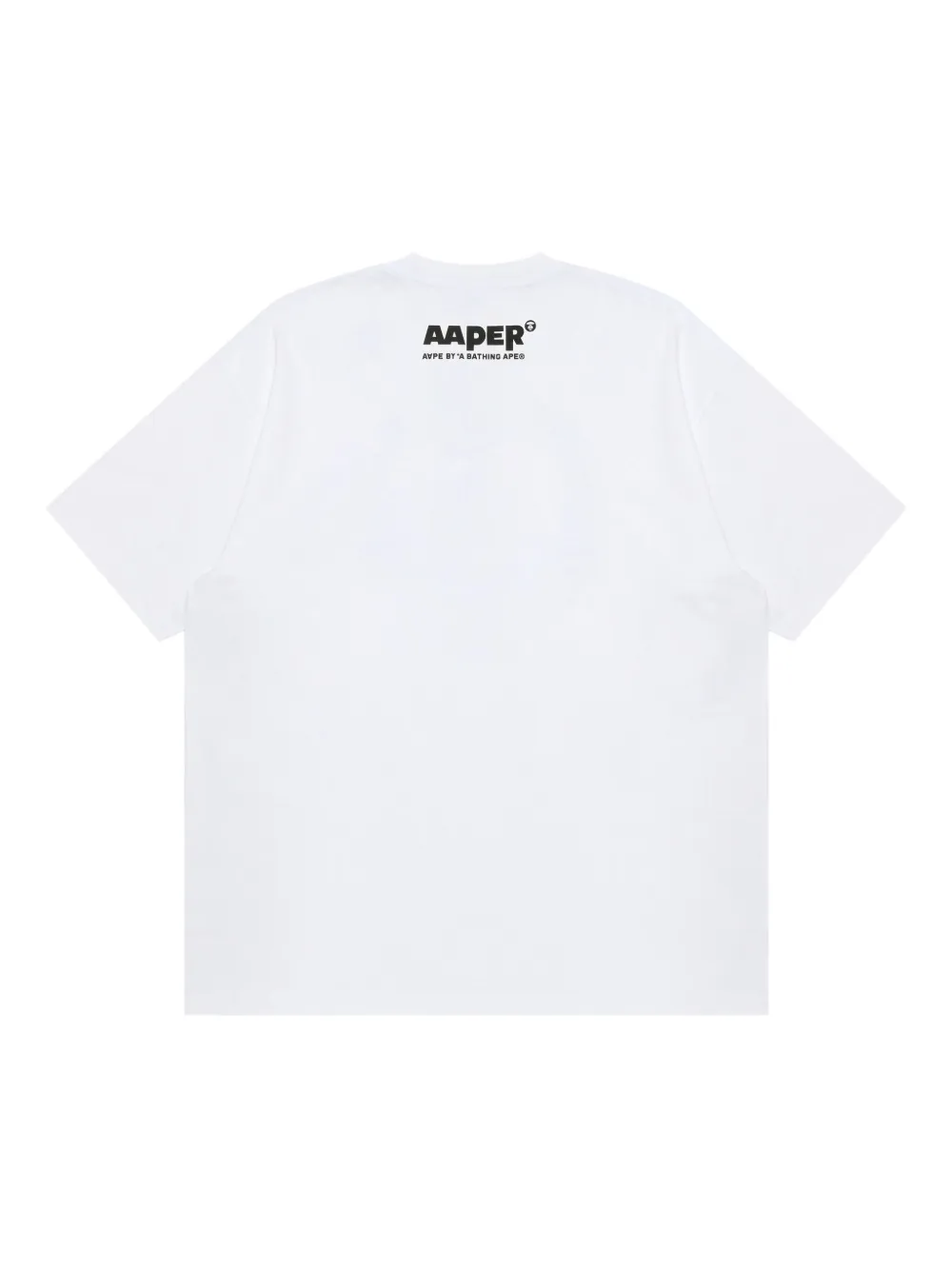 AAPE BY *A BATHING APE Katoenen T-shirt - Wit
