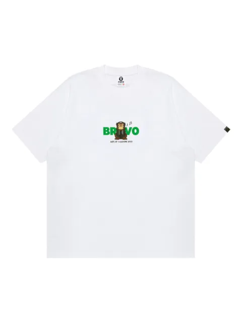 AAPE BY *A BATHING APE® cotton T-shirt 