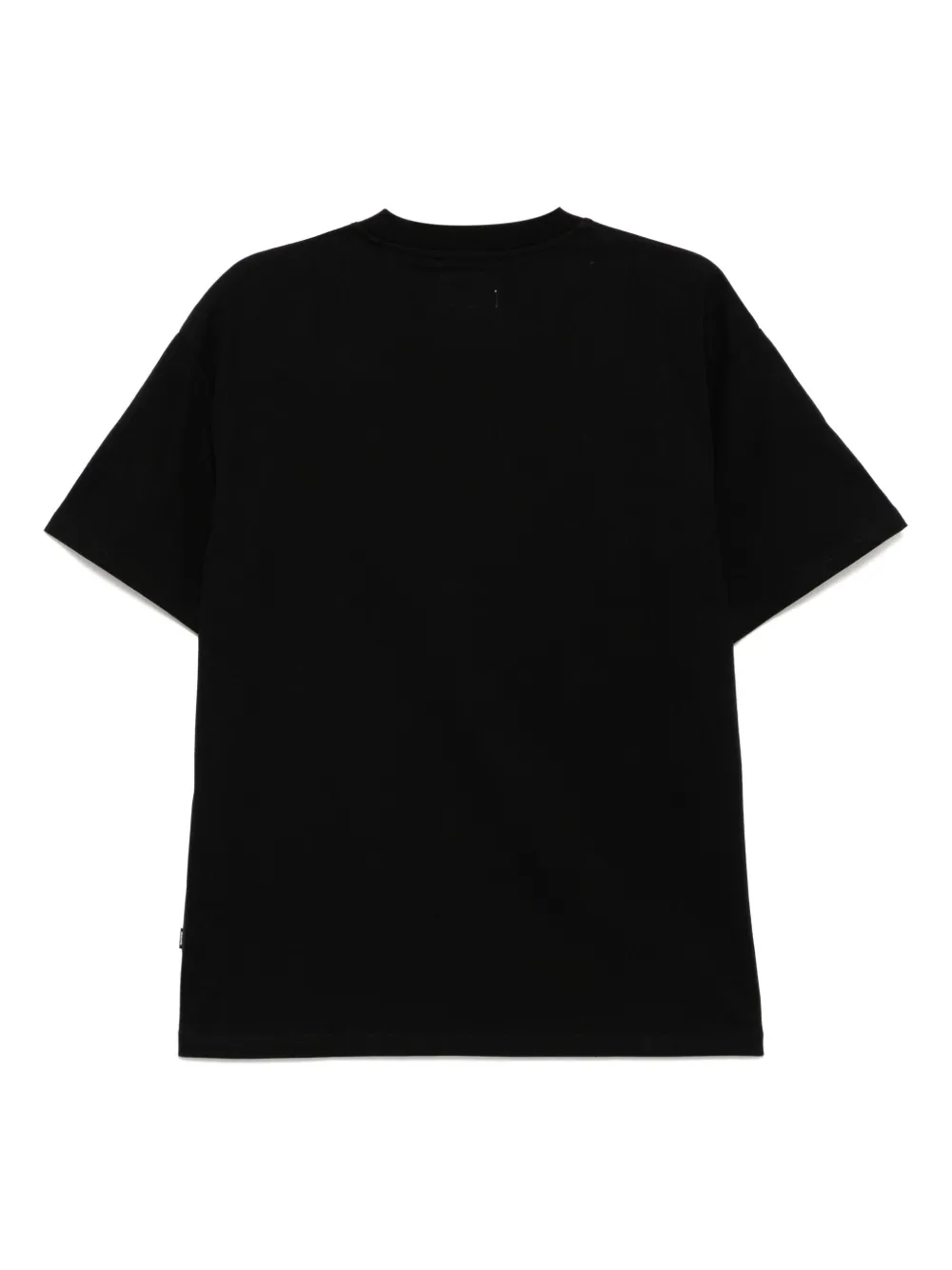 izzue T-shirt met grafische print Zwart