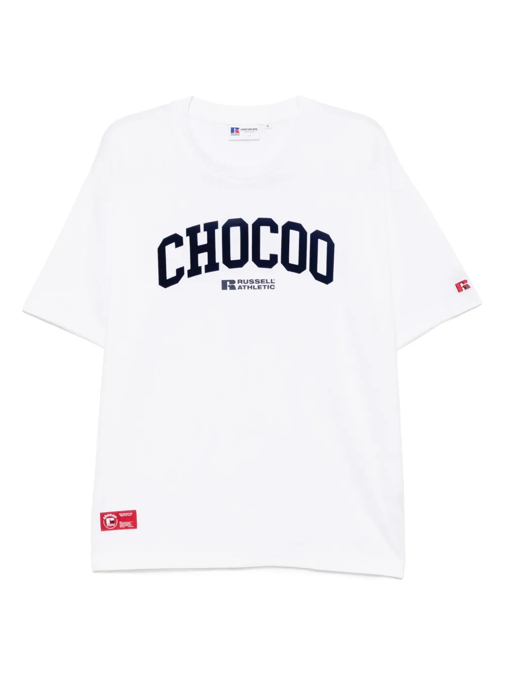 CHOCOOLATE ロゴ Tシャツ | ホワイト | Image 1