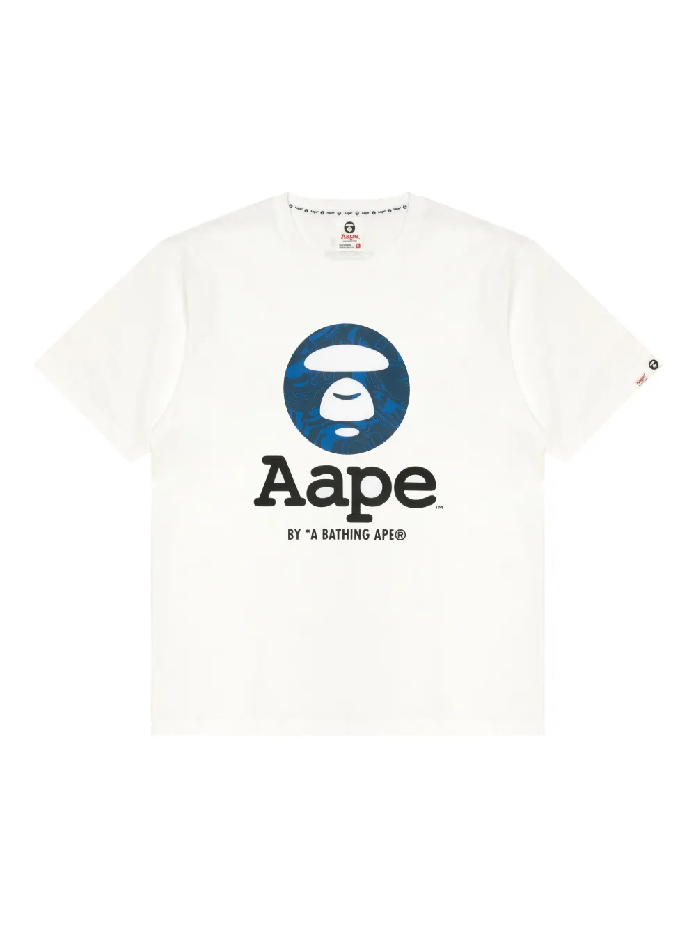 AAPE BY *A BATHING APE® playera de algodón | blanco | Image 1