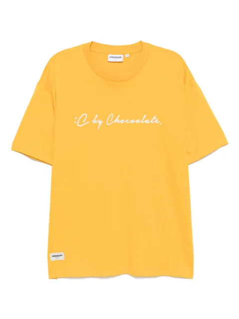 CHOCOOLATE t-shirt à logo imprimé