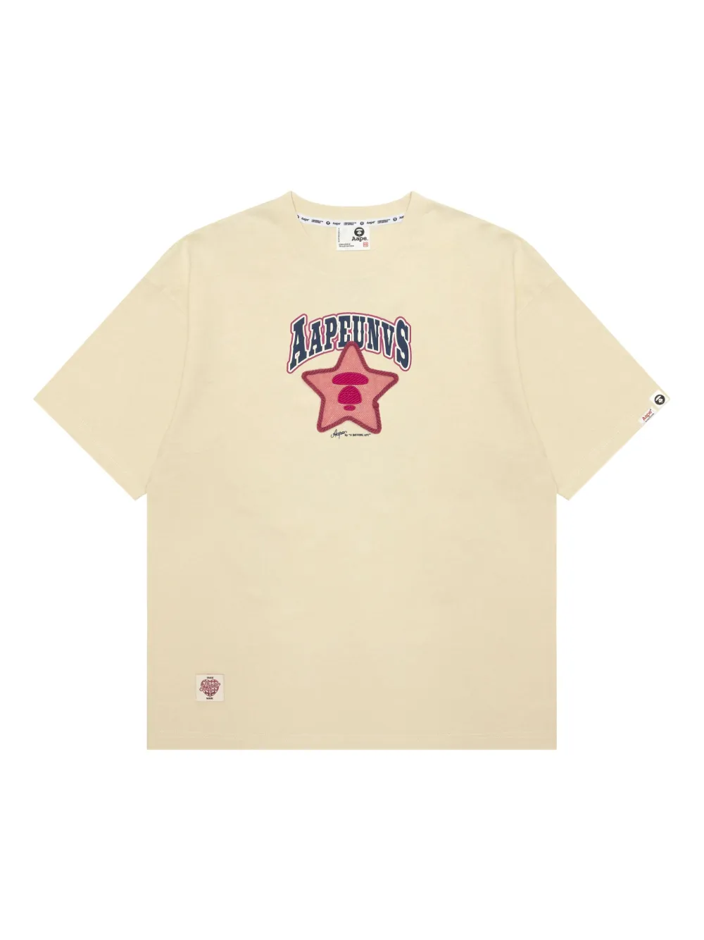 AAPE BY *A BATHING APE® ロゴ Tシャツ - ニュートラル AAPE BY *A BATHING APE® ロゴ Tシャツ - ニュートラル
