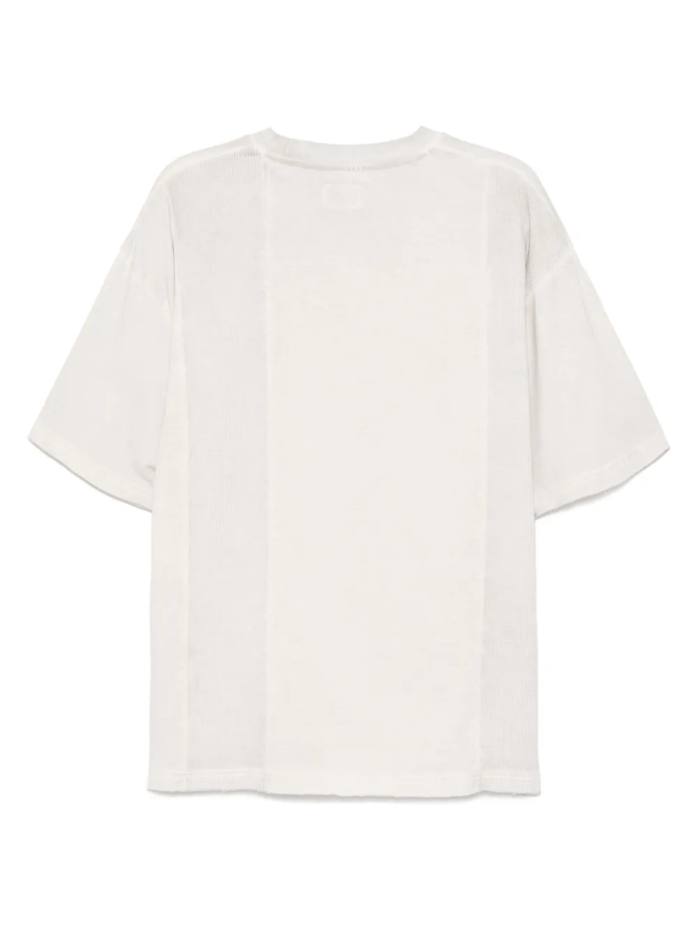 izzue T-shirt met ronde hals Beige
