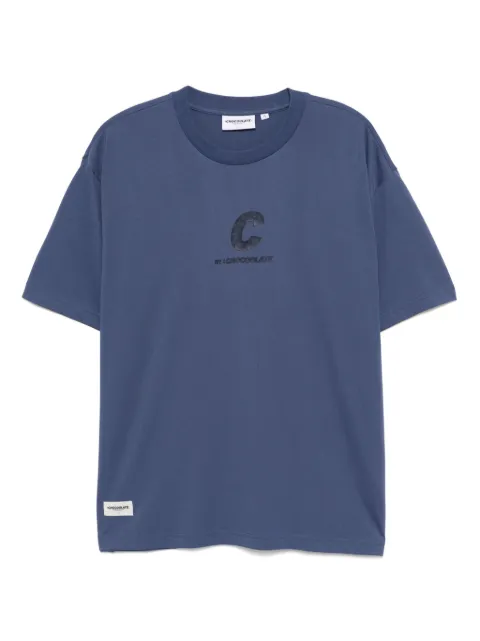 CHOCOOLATE logo-print T-shirt